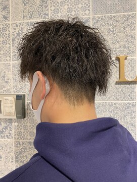 ロンド ストラーダ 心斎橋(Lond strada) 【津賀　涼】お客様photo☆刈り上げツイストスパイラルパーマ☆