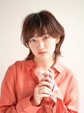 ジュール サウス 新宿南口(Joule South) 顔型別ヘアスタイル特集/マロンベージュ/Aラインボブ/新宿