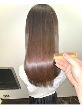 アールサロンプラスキャスパ 自由が丘(Rrsalon+CASPA) 【髪質改善】繰り返すたび、憧れていた芯から健康な髪が手に入る