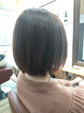 ナチュラル 多賀城駅前店(Natural) 縮毛矯正ケアルーガボブスタイル