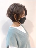 丸みショートボブ