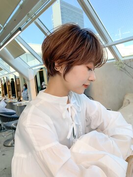 ロンド パルティール 大宮(Lond partir) グランマッシュ/細めハイライト/ショート/白髪ぼかし/前髪/大宮