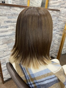 ジゼル 博多(GiseL) インナーミルクティー/ Gisel style @avlon0805 博多駅前