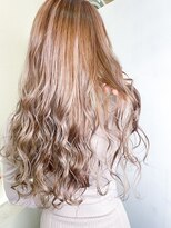 ミシェリー(misherry)&nbsp;ホワイトグレージュ美髪大人かわいいハイライトワンホン韓国風