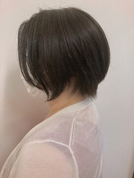 浪漫館 サンク(CINQ) 大人かわいい美髪ショート＠岩下7/21