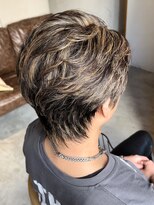 シークエンス 外苑前(SEAQUENCE)&nbsp;30代40代～/白髪ぼかし/白髪ぼかしハイライト/メンズ/ハイライト