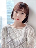 大人かわいい、ワンカールボブ◎［髪質改善/池袋&目白&大塚］