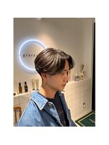グラスバイネオリーブ 大倉山駅前店(grace by neolive)&nbsp;MEN'SHAIR/アップバング/ツーブロック/束感ショート/波巻き