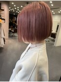 pink bob