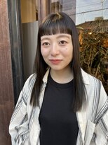 コレット ヘアー 大通(Colette hair)&nbsp;オン眉ストレート .*。