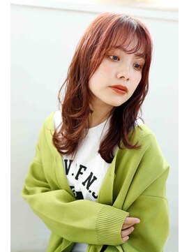 テラス 寝屋川(Terrace) ★ふんわりカールくびれヘア◎オレンジベージュ美髪