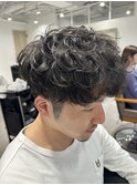 メンズスパイラルパーマ