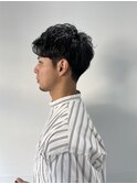 大人パーマスタイル
