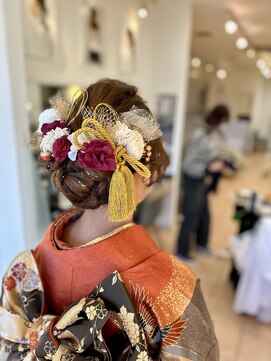 ヘアー&フェイス ヤマ hair&face Yama 成人式ヘア&お着付け