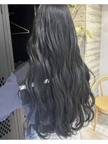 ヲタク(wotaku.)&nbsp;ブルーブラックネイビーブルー黒髪ロング髪質改善艶髪美髪