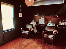 ダスティ 塩尻店(Dasty)の雰囲気（照明をおとし癒し空間でのシャンプーやスパをします）