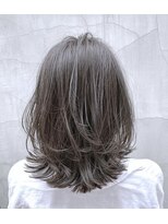 モアナバイヘッドライト 浦添店(Moana by HEADLIGHT)&nbsp;Moana【浦添】#ミディアムレイヤー#くびれミディアム#アッシュ