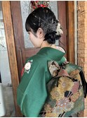 成人式　ヘアセット　メイク　着付け　まつげパーマ　那覇