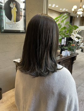 エルテ(ERTE) 【オリーブグレージュ】ロング