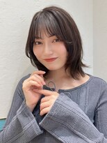 ロンド レグリーズ 立川(Lond leglise)&nbsp;オリーブグレー/ボブ/顔周り/小顔/レイヤー/髪質改善/縮毛矯正