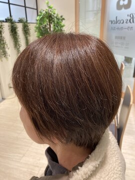 ビーズカラー イオンタウン米沢駅前店 ふんわりつや髪♪N.ココアブラウン7トーン/3