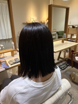 ヘアデザイン ジル(Jill) 暗髪ストレート！