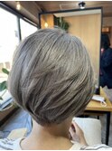 ☆　煌めくグレイヘアに　☆
