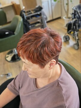 シャイン(SHINE) 白髪ぼかし×メッシュ