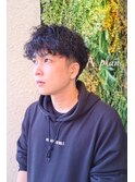マッシュツイストパーマ《西新/百道浜》スパイラル/ツイスパ