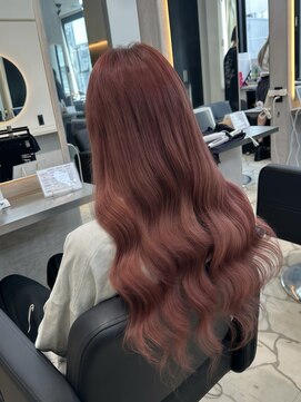 ラピス 福岡天神店(Lapis) ワインレッドチェリーブラウンアッシュピンク