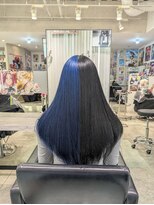 トーキョー オタクヘアー(TOKYO OTAKU HAIR)&nbsp;にじさんじ 四季凪アキラ/推しカラー/ツートンカラー/青