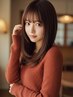 【期間限定☆】ストレート+カラー  ￥14500