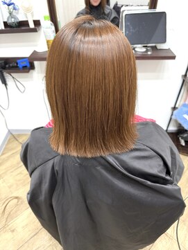 ボクノ 6号店 大橋(bokuno) 【 chika 】髪質改善矯正 / 艶髪 / 結べるボブ