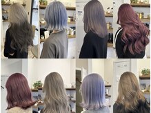 ノーン(NONE)の雰囲気（ブリーチカラーが得意なサロンです♪）