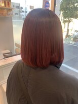 ルルバイアズール 草加店(LULU by azule)&nbsp;ダブルカラーレッド，ツヤカラー【草加】