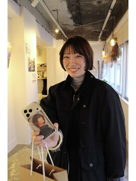 ローブ(robe) 顔周りレイヤーカット ボブ