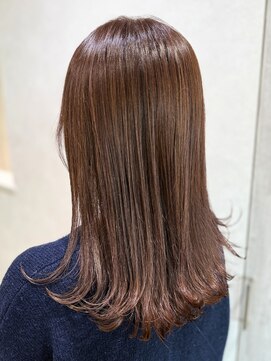 アッシュ 八王子店(Ash) ウォームベージュ/髪質改善カラー/イルミナカラー