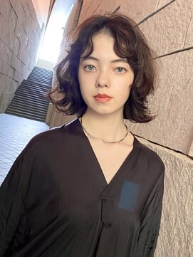 ピークアブー 原宿ハラカド(PEEK-A-BOO) ウルフレイヤーボブ/くせ毛/大人無造作抜け感/簡単スタイリング