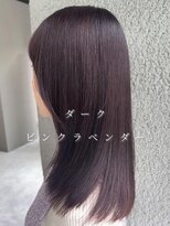 バディ 中野駅前店(BUDDY)&nbsp;ダークピンクラベンダー/暖色カラー/暗髪/中野美容室