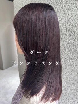 バディ 中野駅前店(BUDDY) ダークピンクラベンダー/暖色カラー/暗髪/中野美容室