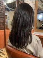 ヘアメイク フレンシア(hair make flencia)&nbsp;柔らかく揺れるレイヤーミディアム【290スタイル】