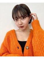 トイロ 新宿(Toiro)&nbsp;韓国ボブミニボブ切りっぱなしボブワンレンボブ
