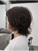 浦安/南行徳 ダークブルー ワンホンレイヤー ニュアンスウルフ