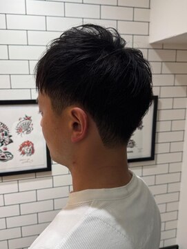 トルクアンドデイジー 武蔵小杉(Torque&Daisy) MEN’S HAIR/波巻きツイストスパイラル/リバースセンターパート