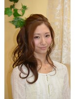 ディアス(DIAS)&nbsp;パーティーアップ♪ハーフアップ♪