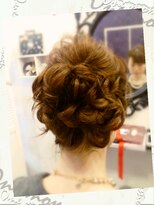 ヘアメイクアンドセットサロン リッコ(Hair make&set salon Ricco)&nbsp;Ricco　リッコ　ラブリーゆるふわアップ