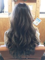 ララテラス(LaLa Terrace)&nbsp;～LaLa Terrace流～ダークブルージュ×無造作ロング