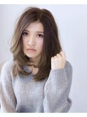 アッシュセミロング