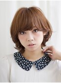 clan<外国人風甘めバングナチュラルショート＞