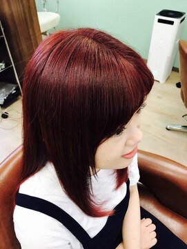 アイス ヘアーメイク(113 hair make) ルビーレッド